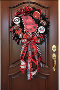 Georgia Bulldogs Fall Football Wreath